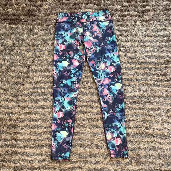 Vibrant Women's Patterned Leggings, Size XS - Picture 2 of 4
